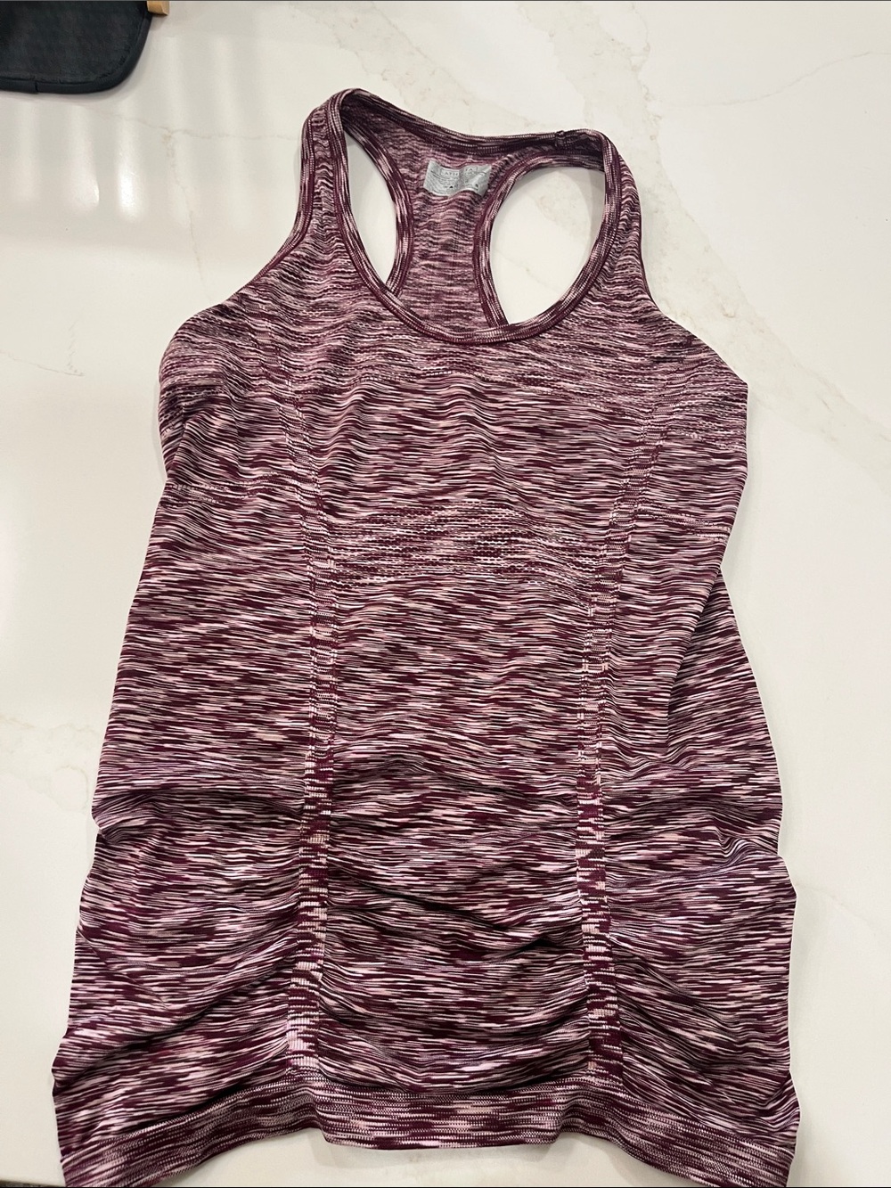 Athleta Plum Space-Dyed Racerback Tank